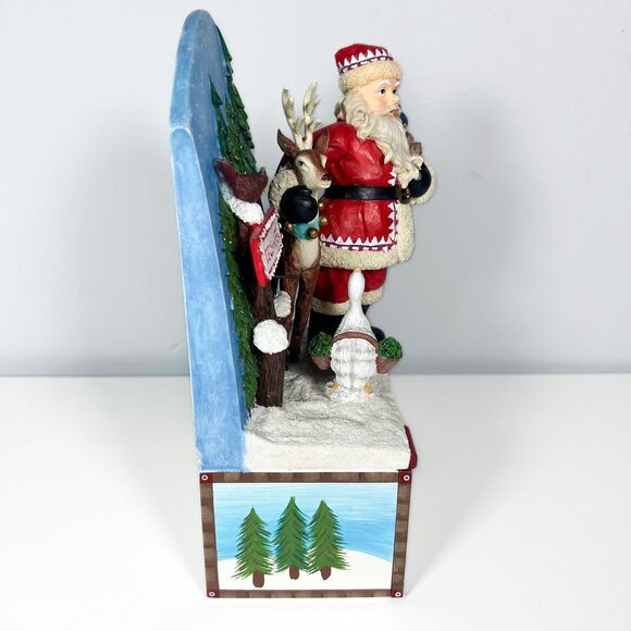 San Francisco Music Box Advent Calendar "Santa Claus is Coming To Town" Rudolph - Picture 5 of 11